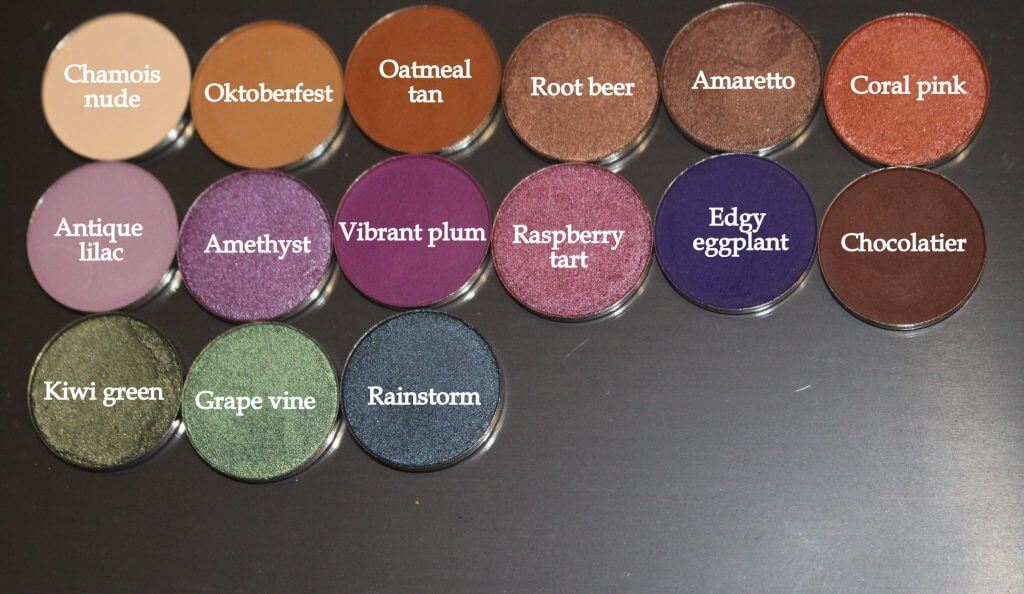 coastal scents hot pots shadow pots eyeshadow ombre a paupiere review